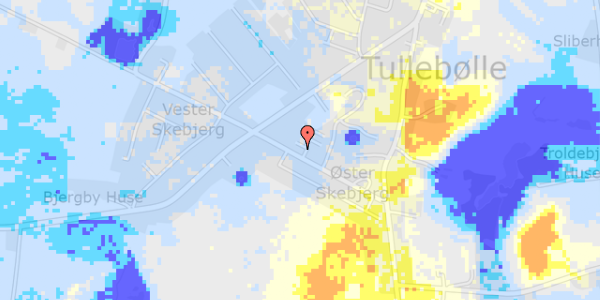 Ekstrem regn på Tullebølleparken 1