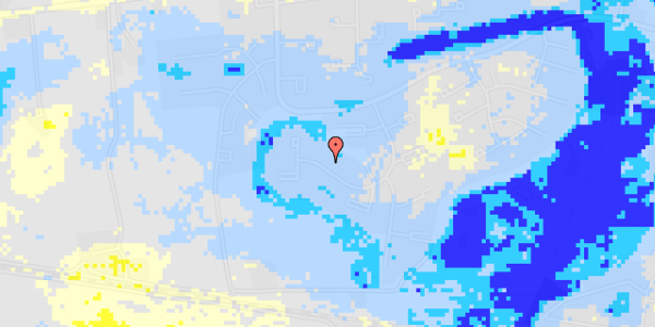 Ekstrem regn på Degneløkken 38