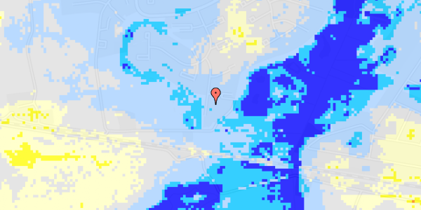 Ekstrem regn på Degneløkken 73