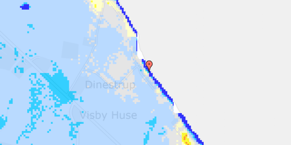 Ekstrem regn på Dinestrup Strand 4