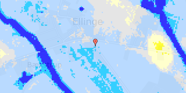 Ekstrem regn på Ellingevej 75