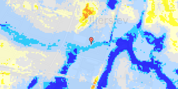 Ekstrem regn på Fasanvej 13