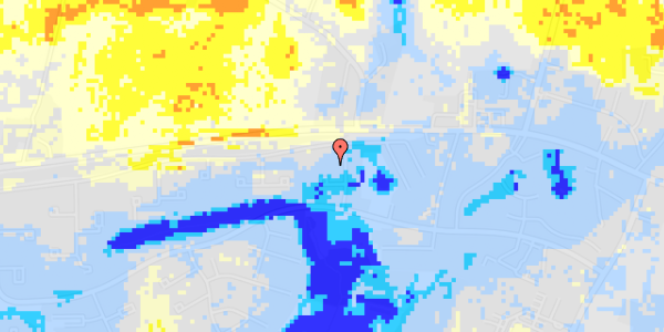 Ekstrem regn på Granvej 35