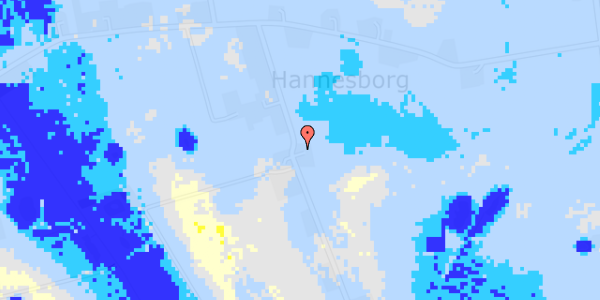 Ekstrem regn på Hannesborgvej 86
