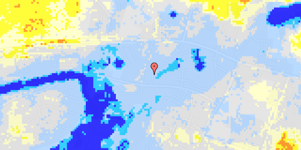 Ekstrem regn på Kirkekrogen 10