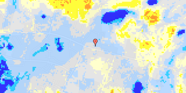 Ekstrem regn på Nyborgvej 9