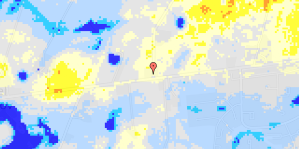 Ekstrem regn på Odensevej 56