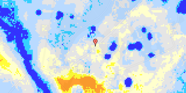 Ekstrem regn på Pårupvej 34