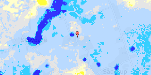 Ekstrem regn på Såderupvej 4