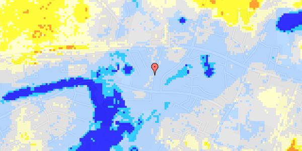 Ekstrem regn på Skovkrogen 10