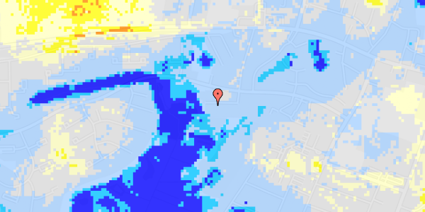 Ekstrem regn på Skovkrogen 13