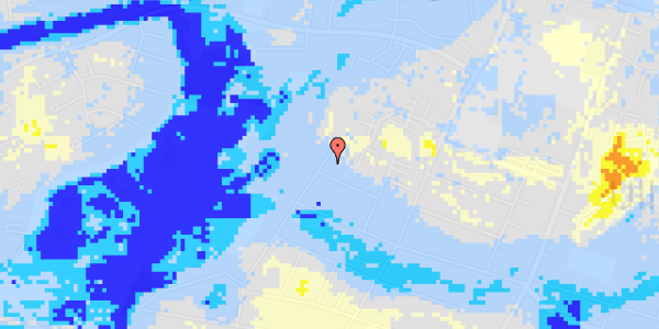 Ekstrem regn på Skovvej 12