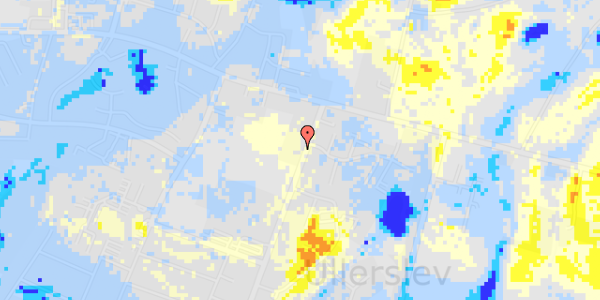 Ekstrem regn på Svendborgvej 10