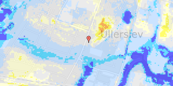 Ekstrem regn på Svendborgvej 33