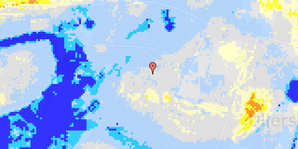 Ekstrem regn på Teglvænget 30