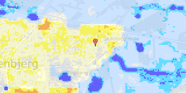 Ekstrem regn på Fuglebakken 4