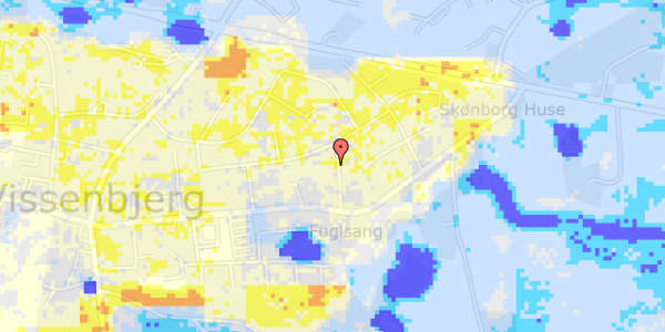 Ekstrem regn på Fuglsangvej 8