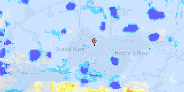 Ekstrem regn på Hesbjerghuse 18