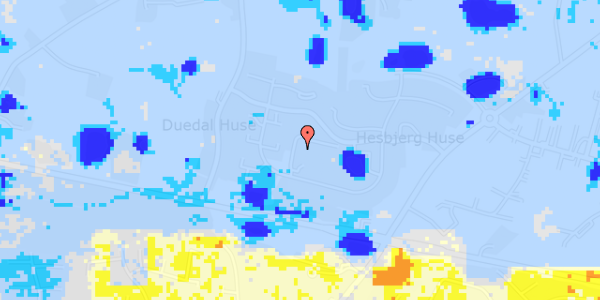 Ekstrem regn på Hesbjerglund 13