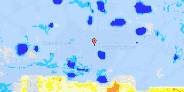 Ekstrem regn på Hesbjerglund 39