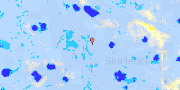 Ekstrem regn på Kelstrupvej 81