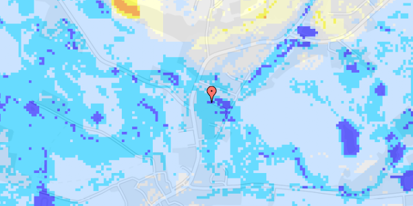 Ekstrem regn på Lundager 35