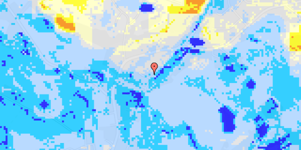 Ekstrem regn på Lundager 36