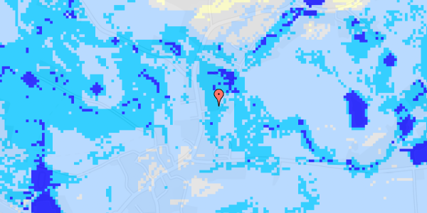 Ekstrem regn på Lundager 55