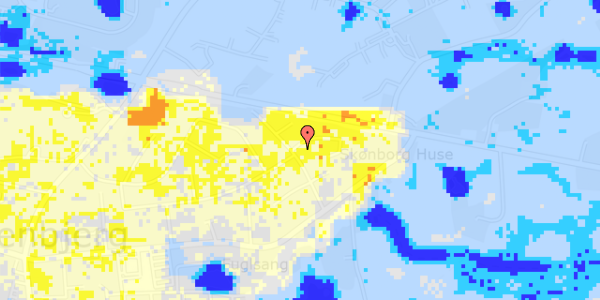 Ekstrem regn på Mejseparken 1