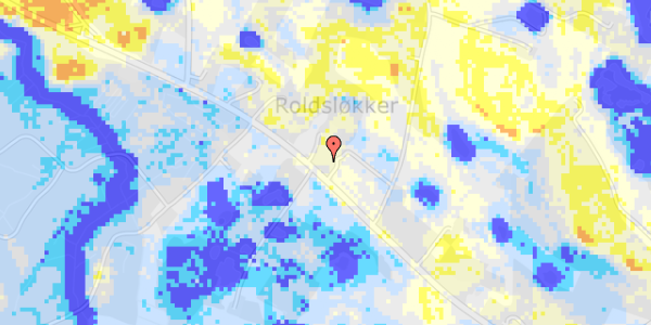 Ekstrem regn på Middelfartvej 139