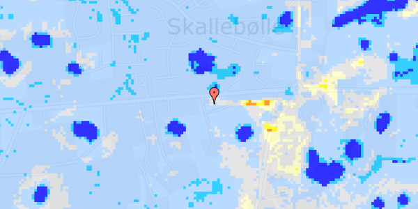 Ekstrem regn på Odensevej 147