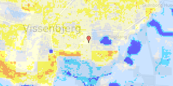 Ekstrem regn på Østergade 11G, st. 2