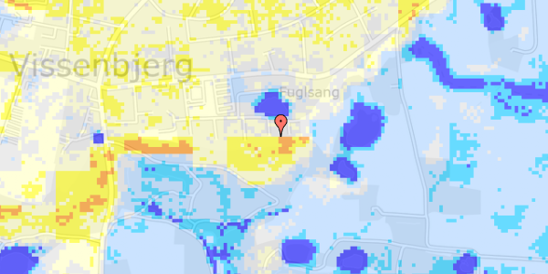 Ekstrem regn på Østervang 21