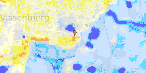 Ekstrem regn på Østervang 24