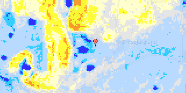 Ekstrem regn på Ålemosevej 7