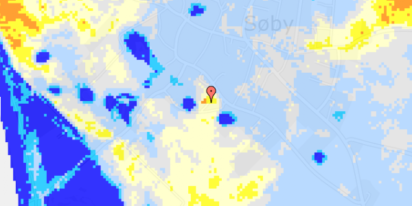 Ekstrem regn på Buevej 28B