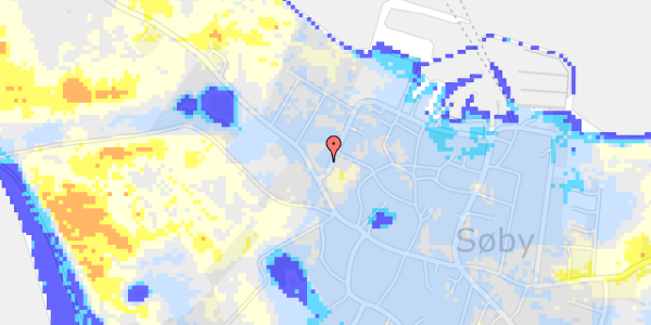 Ekstrem regn på Møllemarksvejen 16