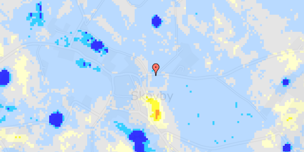 Ekstrem regn på Nederste Skovbymark 2