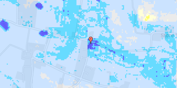 Ekstrem regn på St. Rise Skolevej 2