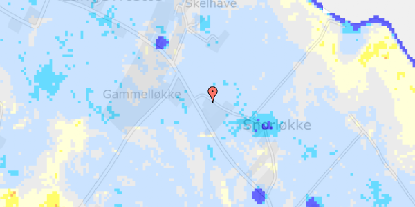 Ekstrem regn på Snorløkke 15