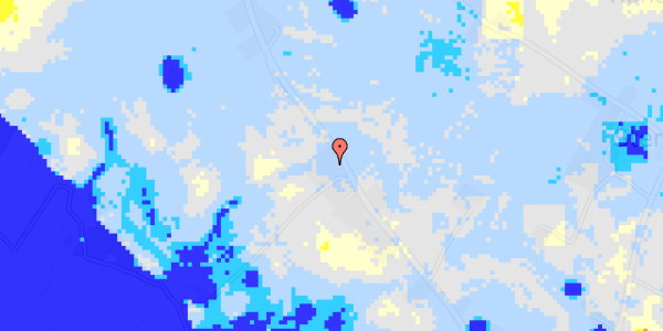 Ekstrem regn på Søby Landevej 10