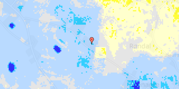 Ekstrem regn på Søby Midtvej 7