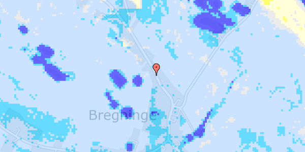 Ekstrem regn på Vester Bregninge 25