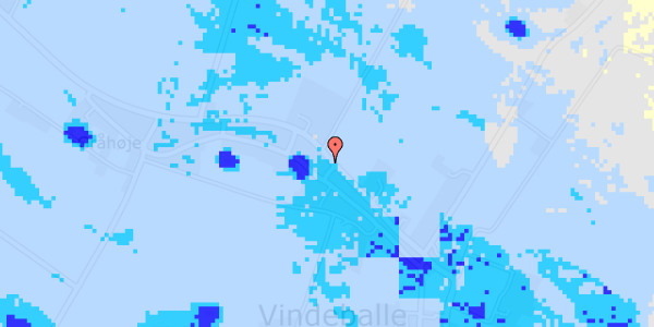 Ekstrem regn på Vindeballevej 23