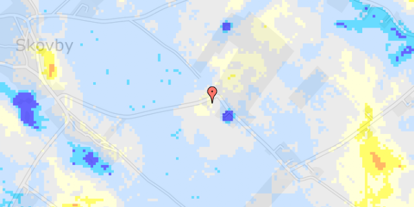 Ekstrem regn på Øverste Skovbymark 4