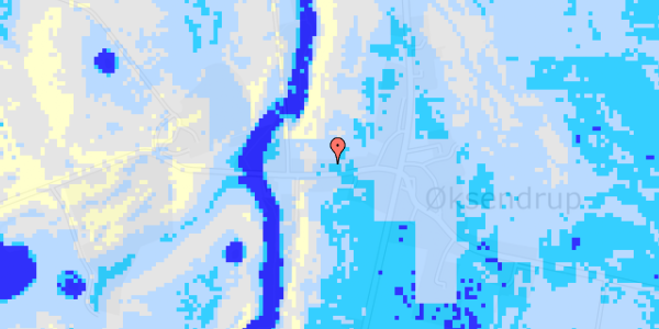 Ekstrem regn på Anhof Alle 8