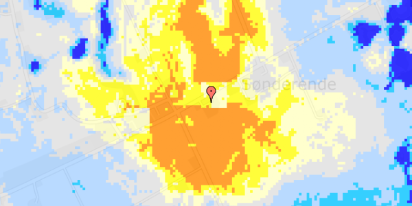 Ekstrem regn på Ferritslevvej 83A