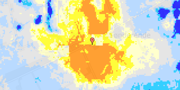 Ekstrem regn på Ferritslevvej 83B