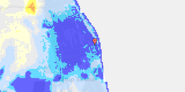 Ekstrem regn på Kystvej 3