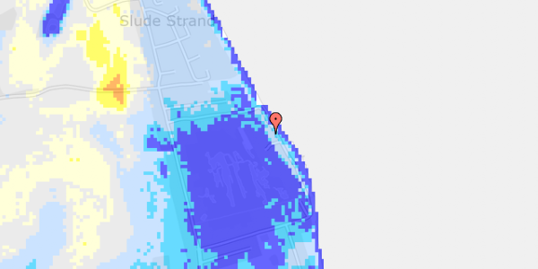 Ekstrem regn på Kystvej 43